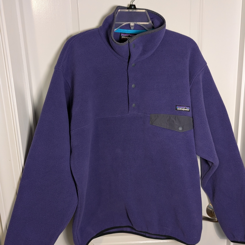 Patagonia Purple Snap-T Fleece Pullover